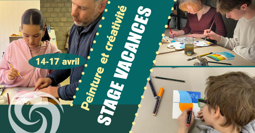 Stage Enfants Lausanne Pâques 2025 atelier peinture et créativité
